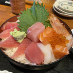 磯蔵 - 海鮮丼定食の海鮮丼