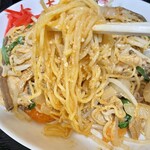 大丸食堂 - ゴマみそ ゼンマイ焼きそば 大盛り