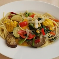 グラナータ TBS店 - 夏野菜のスパゲッティ  アンチョビ風味