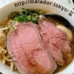 牛骨らぁ麺マタドール - 贅沢焼牛らぁ麺(大盛)