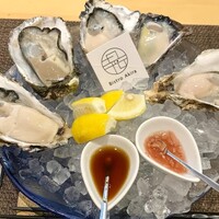 四ツ橋・新町 牡蠣と肉たらしビストロAKIRA - 食べ比べ
