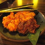 ホルモン専門店 焼肉 ホルモン番長 - ホルモン三種