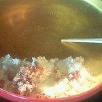 大和家 - [2013.4]メガ盛開始から3時間38分。ようやくフィニッシュが見えてきた。着実に少しずつ入れて行く