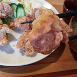 マゴコロ - から揚げ定食（780円）とってもジューシー！