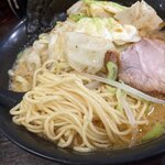 ラーメン道楽 - きゃべつラーメンアップ