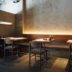 寿司 なかご - 店内（テーブル席）