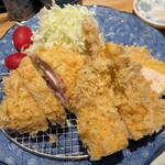 とんかつ七井戸 - とんかつ七井戸(天城軍鶏チキンかつ定食)