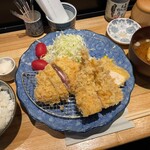 とんかつ七井戸 - とんかつ七井戸(天城軍鶏チキンかつ定食)