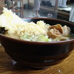 Saika - 肉うどん(いか天トッピング)