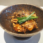 寿司 なかご - 付き出し（マグロ時雨煮）