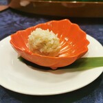 中国料理 王宮 - もち米で包んだ紅白肉団子