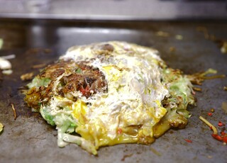 Okonomiyaki Yoshino - ホソ玉=1050円