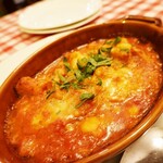 ブラッスリー イヴローニュ - トリッパとギアラ白いんげん豆のトマト煮込み