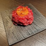 Korean Dining テジテジ - 炙りユッケ