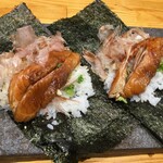 Shungyo Shunsai Oshokujidokoro Matsuki - 期間限定　天然ビワマス手巻き寿司