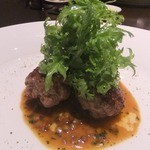 エノテカ・ラ・リコルマ - 2013/04　山田農場のヤギ肉なんです