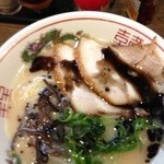 一竜 - 黒ラーメン650円