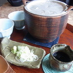 吟八亭 やざ和 - そばがき(1,200円）