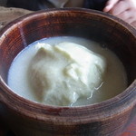 吟八亭 やざ和 - そばがき(1,200円）