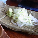 吟八亭 やざ和 - 薬味