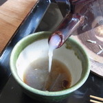 吟八亭 やざ和 - 蕎麦湯