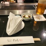 神戸牛ステーキ鉄板焼 雪月花 - 生ビール