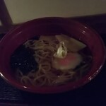 湯回廊 菊屋 - 夜鳴きそば