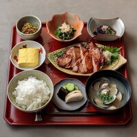 天恵美豚の麹みそ焼定食