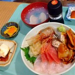 うまいもん屋 - はまぐり海鮮丼