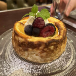 GLASS DANCE - オレンジ風味のバスクチーズケーキ