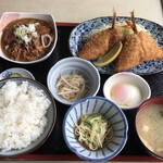 ドライブインサザエ - あじもつ定食