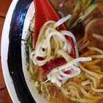 俺の中華たなか家 - 「辛味噌」で味変♭少しずつ溶かして変化を楽しみました(^^ゞ