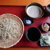 自然薯料理 じねん亭 - ざるそば(十割そば)とろろ付(1,435円)