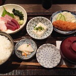 Sushi No Isomatsu - お刺身定食 ￥980