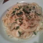 谷塚バル - 本日のパスタ（ズッキーニのチーズクリーム）￥１０００