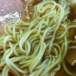 らあめん亭 武蔵 - 細麺