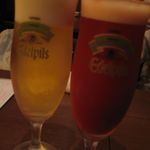 谷塚バル - エーデルピルス￥６００・レッドアイ￥６００