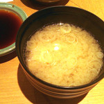 鮨丸 - 味噌汁