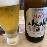 横浜大飯店 - スーパードライ中瓶（別料金になります）