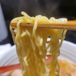 麺処 銀笹 - 縮れ麺
