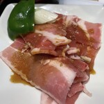 A5仙台牛燒肉吃到飽 肉十八 仙台站前店 - ★500円焼肉ランチ・豚バラ（500円税込）★