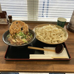 Haruna Juumonji Udon - 肉汁うどん(つけ麺)大盛り