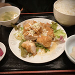 一条まるふじ - ■油淋鶏定食 650円