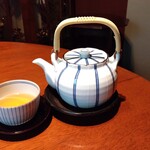 京都一の傳 本店  - ほうじ茶