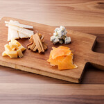 We have a variety of European cheeses available. Assorted platters are also available.