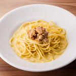 Sea urchin cream sauce fresh pasta