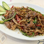 特急居酒屋 NHAU SIEU TOC - Dê xào sả ớt（唐辛子炒め山羊）※メニュー表記通り