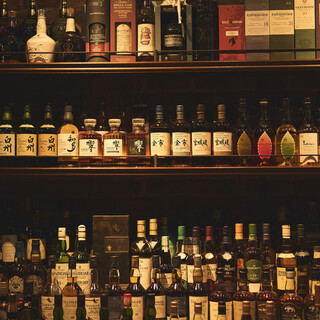 600 types of Western liquors from around the world