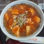 福士豆腐食堂 - 麻婆おぼろラーメン汁あり (1辛) 830円 (+20円)