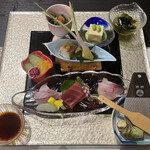 日本料理 七滝 - お造りと前菜